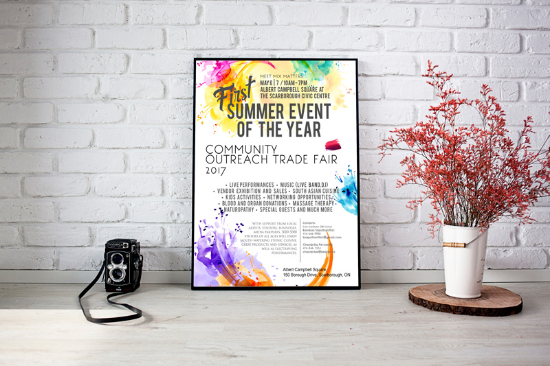 Posters and Advertisement Designs
